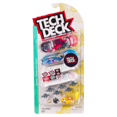⁨Zestaw deskorolek Tech Deck 4-pak Plan B⁩ w sklepie Wasserman.eu