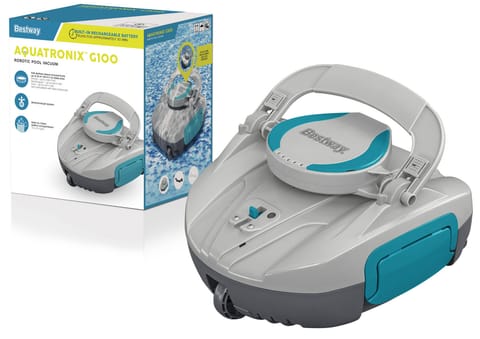 ⁨Automatyczny Odkurzacz Basenowy Bezprzewodowy G100 Bestway 58864⁩ w sklepie Wasserman.eu