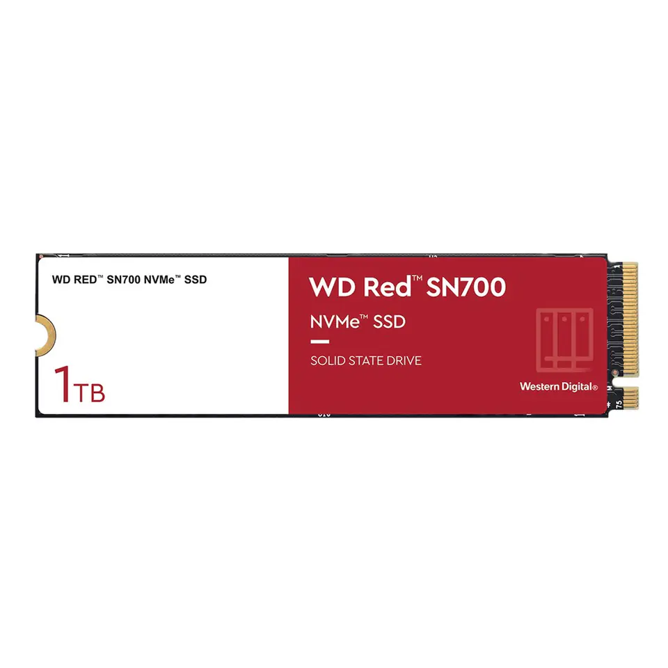 ⁨Dysk SSD WD Red SN700 WDS100T1R0C (1 TB ; M.2; PCIe NVMe 3.0 x4)⁩ w sklepie Wasserman.eu