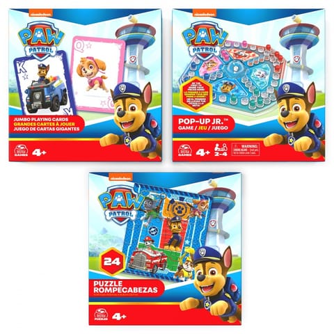⁨Zestaw gier Psi Patrol 3w1⁩ w sklepie Wasserman.eu