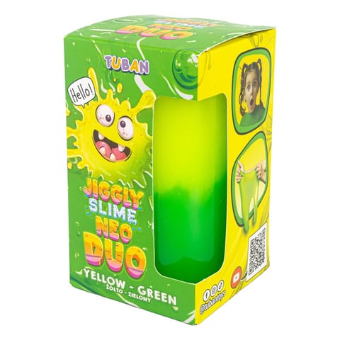 ⁨Slime Jiggly Neo Duo żółto-zielony 430g⁩ w sklepie Wasserman.eu