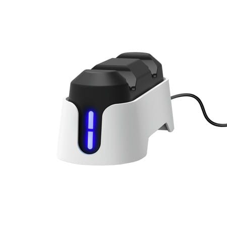 ⁨Stacja ładująca GXT228  2xPAD PS5 Czarno-biała⁩ w sklepie Wasserman.eu