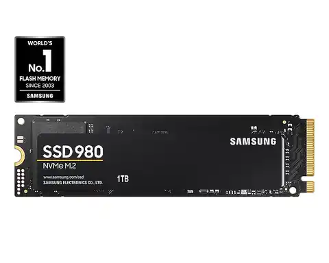 ⁨Dysk SSD Samsung 980 1 TB M.2 2280 PCI-E x4 Gen3 NVMe (MZ-V8V1T0BW)⁩ w sklepie Wasserman.eu