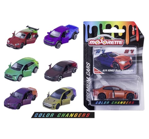 ⁨Pojazd Majorette Color Change, 6 rodzajów⁩ w sklepie Wasserman.eu