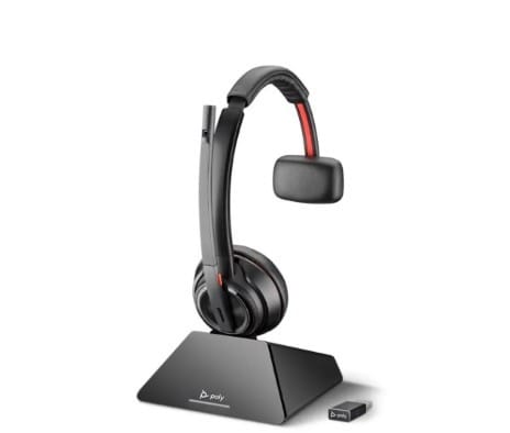 Savi 8210 UC Microsoft Teams Certified DECT 1880-1900 MHz USB-A Headset 8D3F1AA#ABB at Wasserman.eu