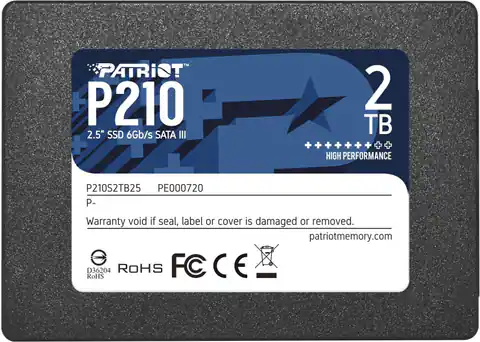 ⁨SSD Patriot P210 2TB SATA3 2.5⁩ w sklepie Wasserman.eu