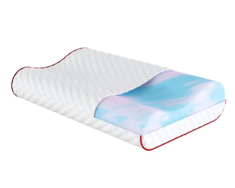 ⁨Poduszka COMO LUX POINT pianka VISCO BUBBLEEGUM⁩ w sklepie Wasserman.eu