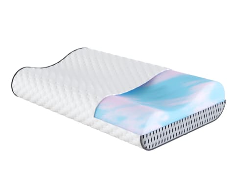 ⁨Poduszka COMO LUX POINT SPACE pianka VISCO BUBBLEEGUM⁩ w sklepie Wasserman.eu