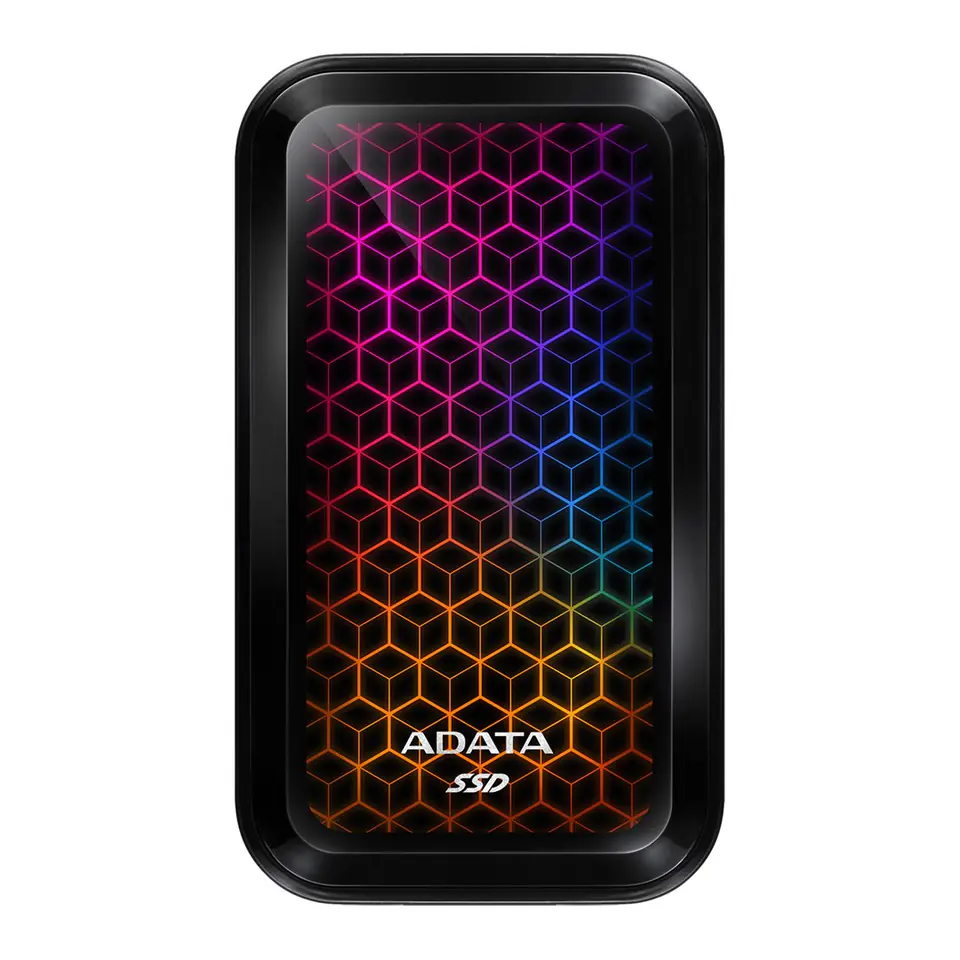 ⁨ADATA DYSK SSD External SE770 512GB USB3.2-A/C RGB⁩ w sklepie Wasserman.eu