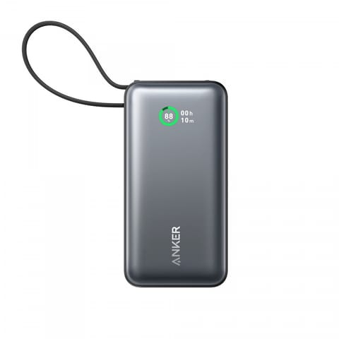 ⁨Powerbank 545 NANO 30W 10000mAh Built-In USB-C cable, black⁩ at Wasserman.eu
