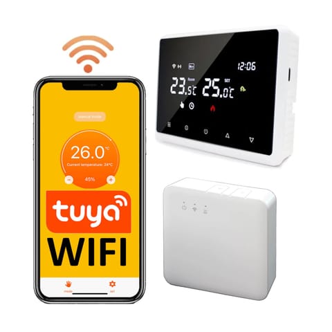 ⁨Termostat WiFi Tuya⁩ w sklepie Wasserman.eu