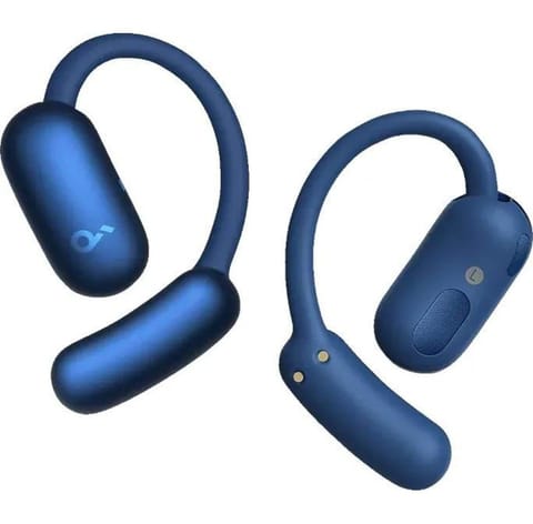 ⁨Słuchawki bezprzewodowe Soundcore Aero Fit 2 Bluetooth niebieskie⁩ w sklepie Wasserman.eu