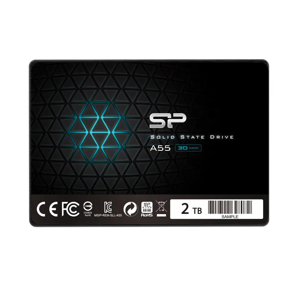 ⁨Dysk SSD Silicon Power Ace A55 2TB 2,5" SATA III 560/530 MB/s (SP002TBSS3A55S25)⁩ w sklepie Wasserman.eu