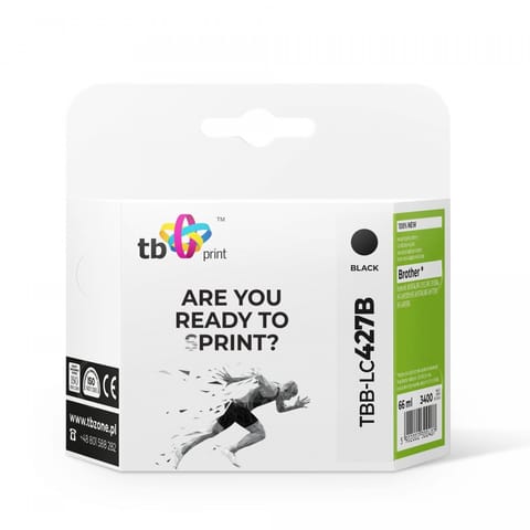 ⁨Tusz do Brother MFC-J5955DW TBB-LC427B 100% nowy czarny⁩ w sklepie Wasserman.eu