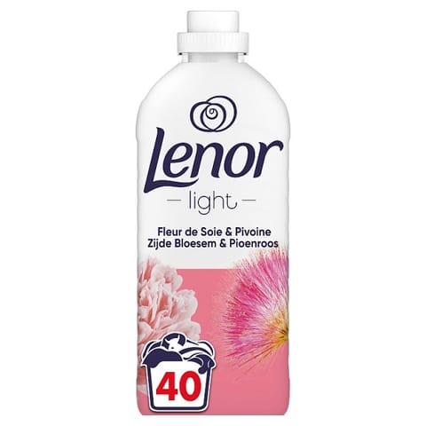 ⁨Lenor Light Zijde Bloesem & Pioenroos Płyn do Płukania 40 prań⁩ w sklepie Wasserman.eu