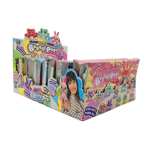 ⁨Mascot Bubble Pops Display 6 pcs series 1⁩ at Wasserman.eu
