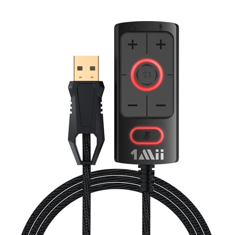 ⁨External 7.1 USB 1Mii S03 sound card⁩ at Wasserman.eu