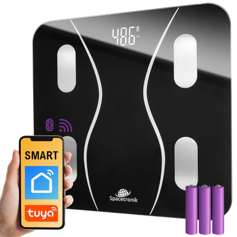 ⁨Waga Spacetronik Smart BMI WiFi BT TUYA SL-BS01⁩ w sklepie Wasserman.eu