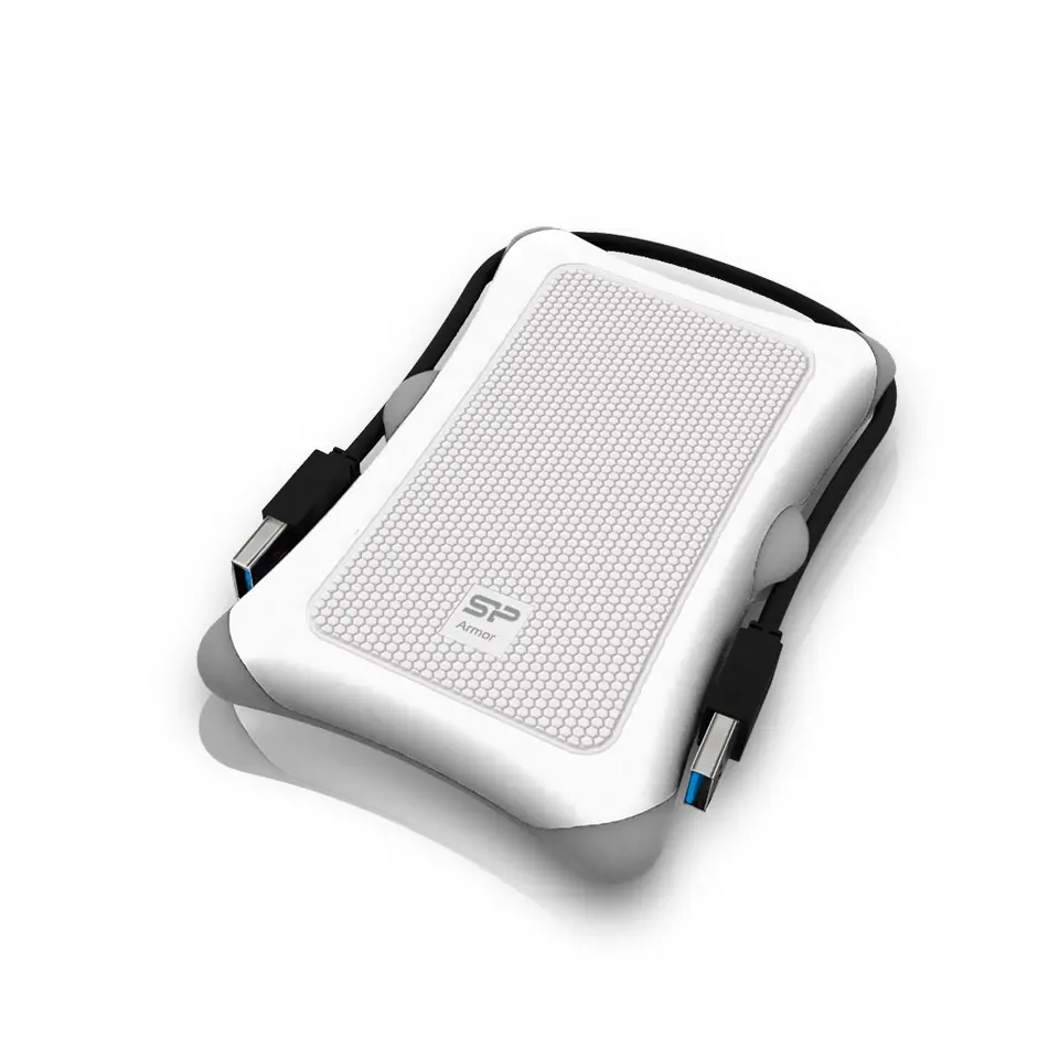 ⁨Silicon Power Armor A30 2TB 2.5" USB 3.2 5400 rpm White External Drive (SP020TBPHDA30S3W)⁩ at Wasserman.eu