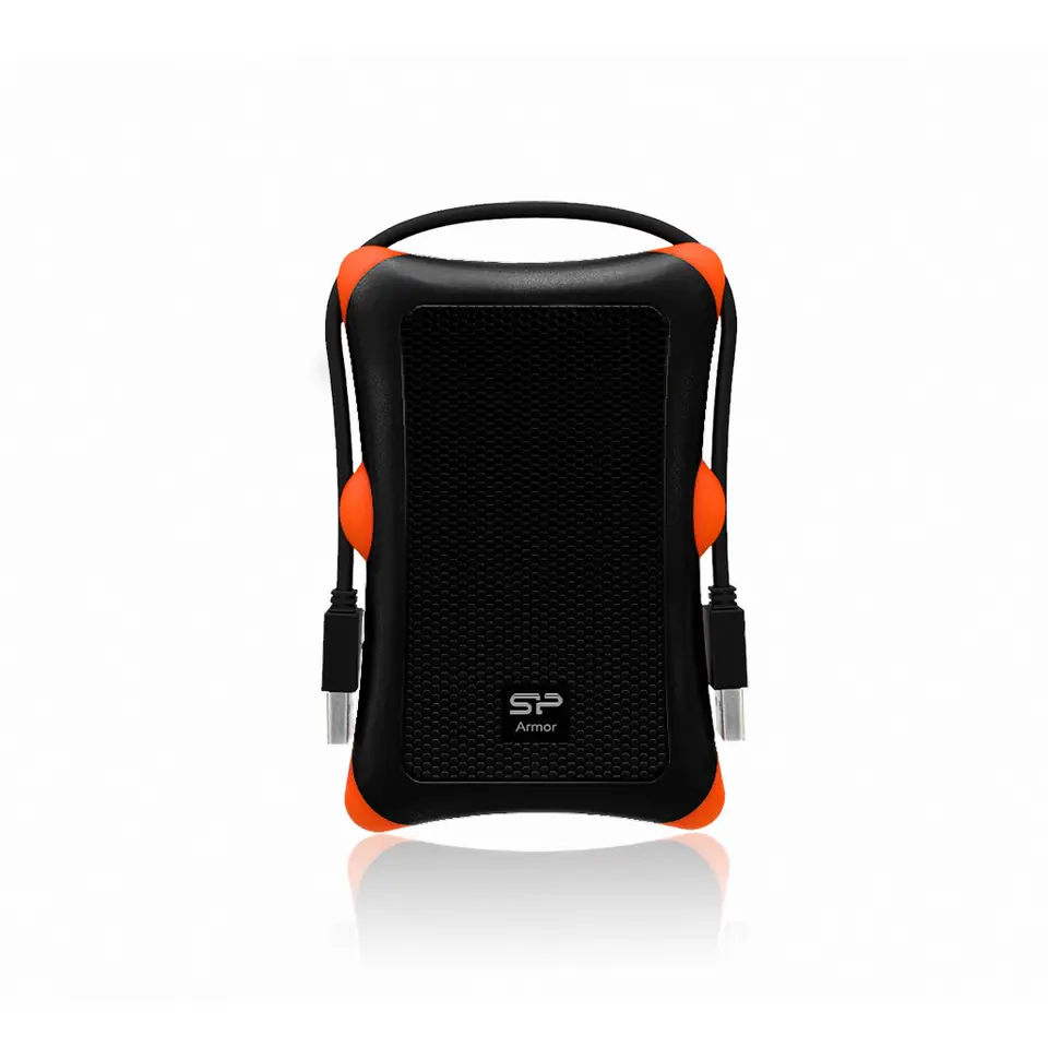 ⁨Silicon Power Armor A30 2TB 2.5" USB 3.2 5400rpm Orange-Black External Drive (SP020TBPHDA30S3K)⁩ at Wasserman.eu