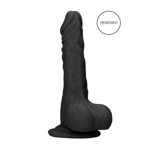 ⁨RealRock Model 17 cm z anatomiczną podstawą, Skin TPE⁩ w sklepie Wasserman.eu