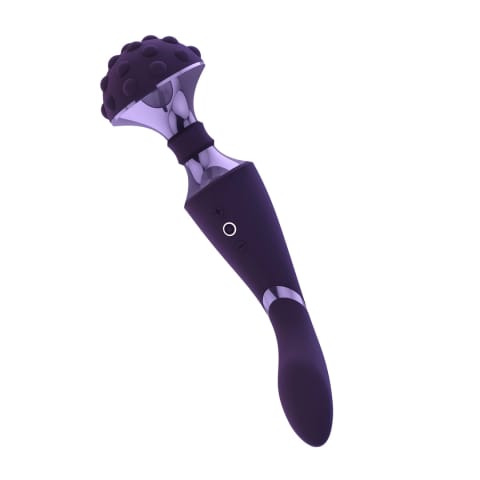 Vive Shiatsu masażer dwusilnikowy, 10 trybow, silikonowy, wodoodporny w sklepie Wasserman.eu