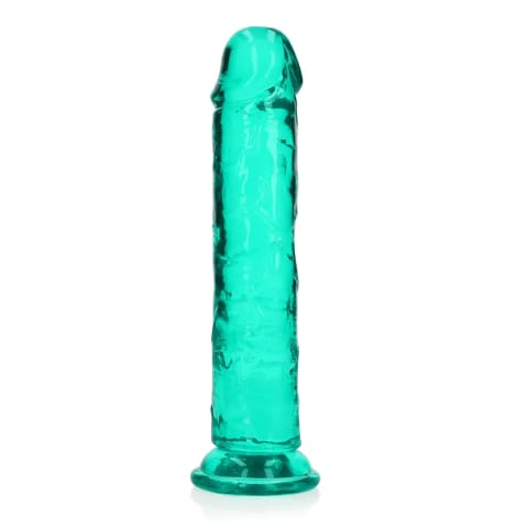 ⁨RealRock Crystal Clear model 20 cm z przyssawką - transparentny⁩ w sklepie Wasserman.eu