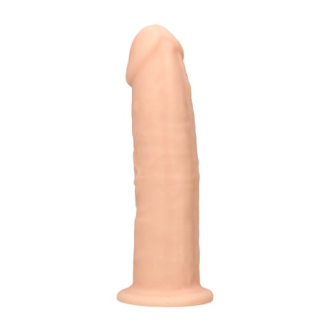 ⁨RealRock Ultra silikonowy model intymny 15 cm bez jąder, czarny⁩ w sklepie Wasserman.eu