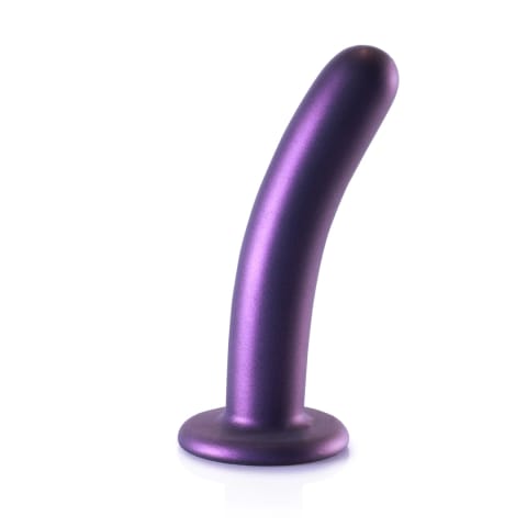 ⁨Ouch! Smooth Silicone 14,5 cm - Model z przyssawką, metaliczny kolor⁩ w sklepie Wasserman.eu