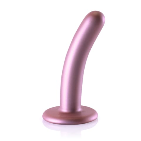 ⁨Ouch! Smooth Silicone model z przyssawką 12 cm metaliczny⁩ w sklepie Wasserman.eu
