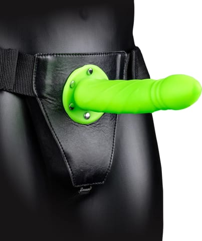 ⁨Ouch! Hollow Zakrzywiony model świecący w ciemności, pasek regulowany 20cm⁩ w sklepie Wasserman.eu