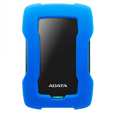 ⁨Dysk zewnętrzny HDD ADATA HD330 (1TB; 2.5"; USB 3.2; niebieski)⁩ w sklepie Wasserman.eu