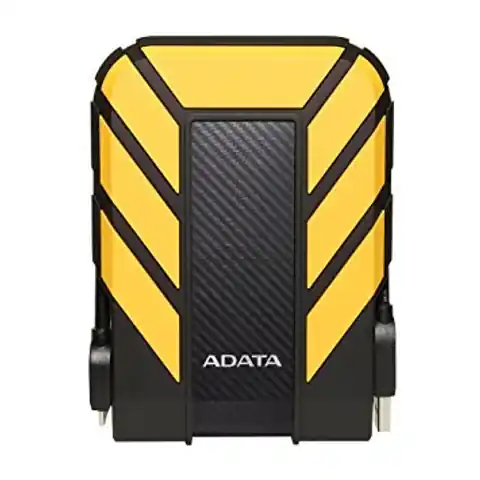 ⁨Dysk zewnętrzny HDD ADATA HD710 AHD710P-1TU31-CYL (1 TB; 2.5"; USB 3.1; 8 MB; kolor żółty)⁩ w sklepie Wasserman.eu
