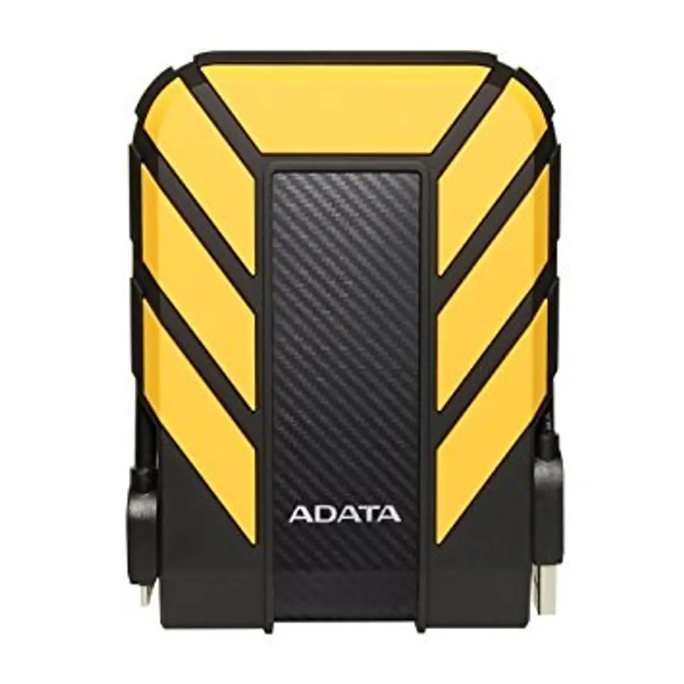 ⁨ADATA HD710 AHD710P-1TU31-CYL External HDD (1TB 2.5"; USB 3.1; 8 MB; yellow)⁩ at Wasserman.eu