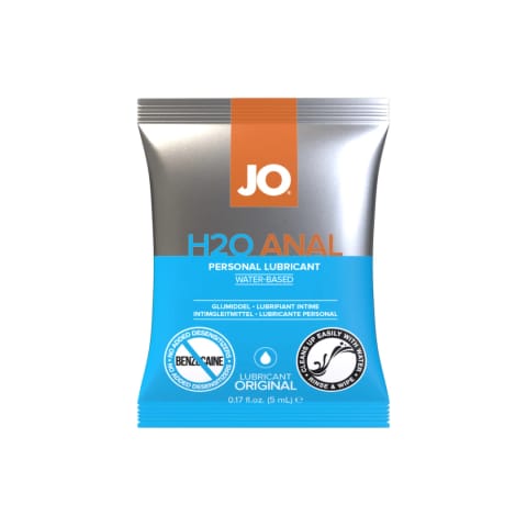 ⁨JO System Anal H2O Lubrykant wodny, saszetka 5 ml, gęsta formuła⁩ w sklepie Wasserman.eu