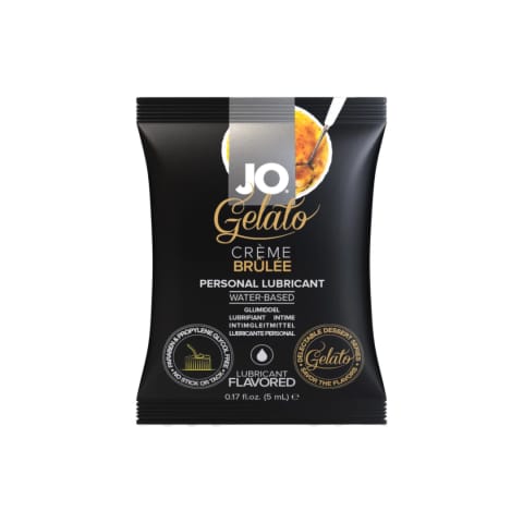 ⁨JO Gelato Creme Brulee żel intymny smakowy saszetka 5 ml⁩ w sklepie Wasserman.eu