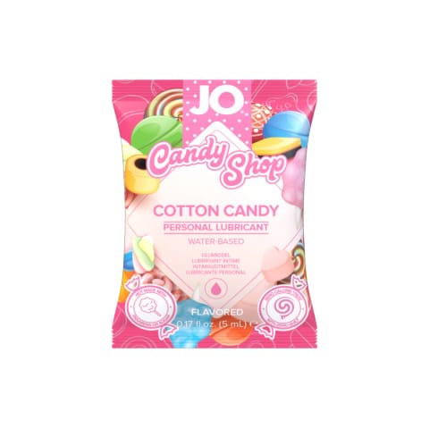 ⁨Lubrykant (saszetka) - System JO Candy Shop Cotton Candy 5 ml⁩ w sklepie Wasserman.eu
