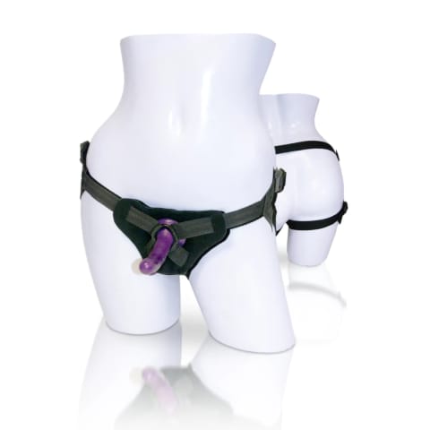 Sportsheets New Comers Kit - zestaw uprząż z anatomicznym modułem 13 cm w sklepie Wasserman.eu