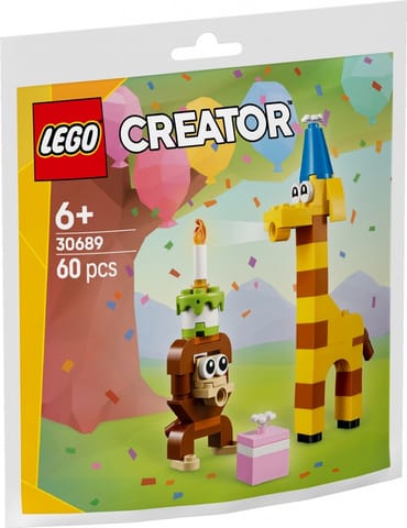 ⁨Bricks Creator 30689 Birthday Party Animals⁩ at Wasserman.eu