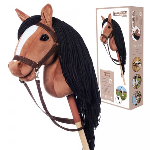 ⁨Horse on a stick HOPPIHORSE Hobby Horse A3 Bay⁩ at Wasserman.eu