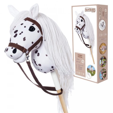 ⁨Horse on a stick HOPPIHORSE Hobby Horse A3 Leopard⁩ at Wasserman.eu