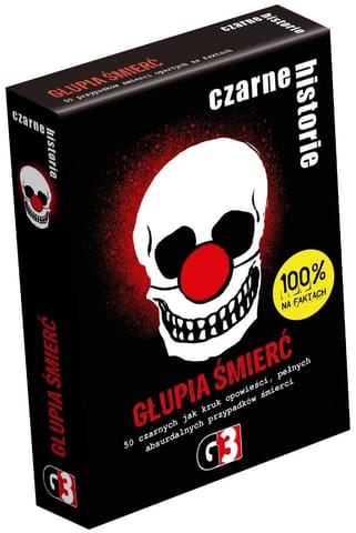 ⁨Czarne historie - Głupia śmierć (nowa edycja)⁩ w sklepie Wasserman.eu