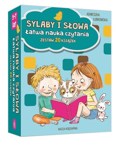 ⁨Pakiet: Sylaby i słowa. Łatwa nauka czytania⁩ w sklepie Wasserman.eu