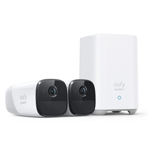 ⁨Zestaw kamer EufyCam 2 Pro 2+1 - EU/ES/FR/ES biało-szary⁩ w sklepie Wasserman.eu