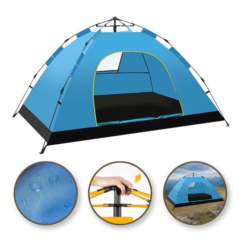 ⁨Namiot kempingowy składany 2-3 osobowy 200x140x115cm BAL12N⁩ w sklepie Wasserman.eu