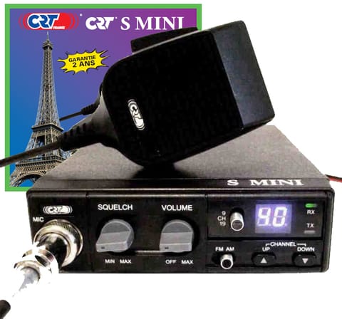 CB Radio CRT S-Mini wersja export AM FM w sklepie Wasserman.eu