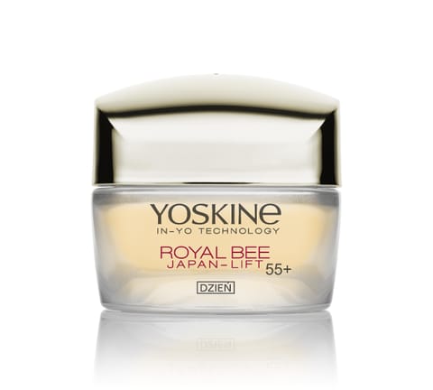 ⁨YOSKINE Royal Bee Japan-Lift Krem przeciwzmarszckowy z peptydami na dzień 50 ml⁩ w sklepie Wasserman.eu