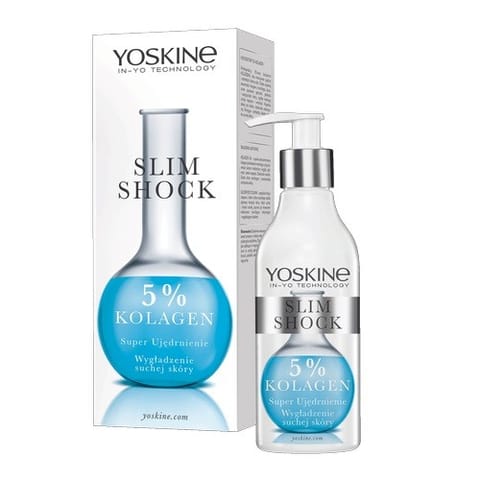 ⁨YOSKINE Slim Shock Balsam - zabieg ujędrniający 5% Kolagen 200 ml⁩ w sklepie Wasserman.eu