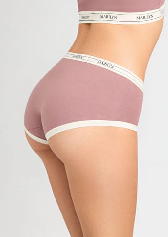 ⁨FIGI MARILYN PANTY COTTON KAREN DRY PLUM (kolor dry plum, rozmiar S/M)⁩ w sklepie Wasserman.eu