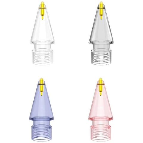 ⁨Końcówki do rysika 4smarts Lucid do      Apple Pencil 1. gen./2. gen./USB-C/Pro 4szt wielokolorowe⁩ w sklepie Wasserman.eu